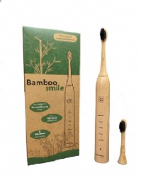 Eco-friendly bamboo sonic toothbrush