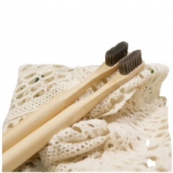 Manual bamboo toothbrush