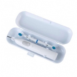 Rotating electric toothbrush travel set